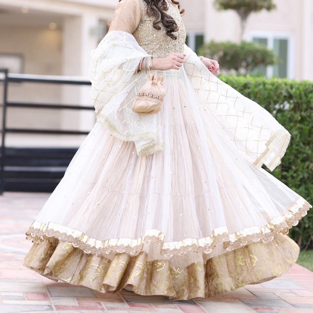 Pakistani Indian designer bridal wedding lehenga set